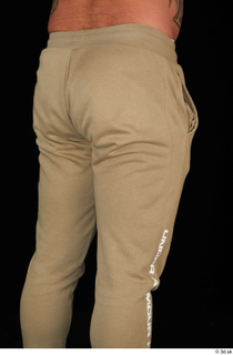 Grigory brown sweatpants dressed sports thigh 0006.jpg